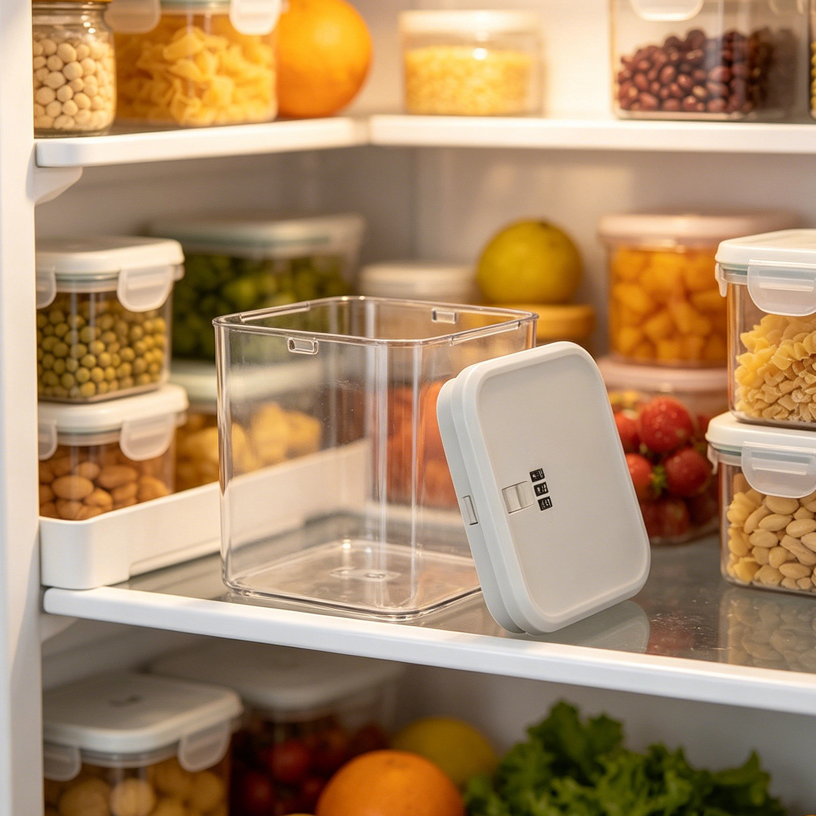 Transparante afsluitbare opber - Food Storage Lock Box recensie en prijs