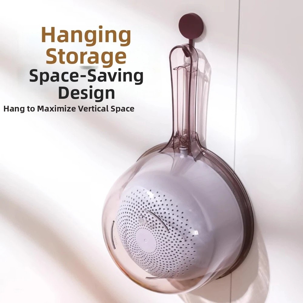 Groentenafgietbak met lange ha - Food Storage Handling recensie en prijs