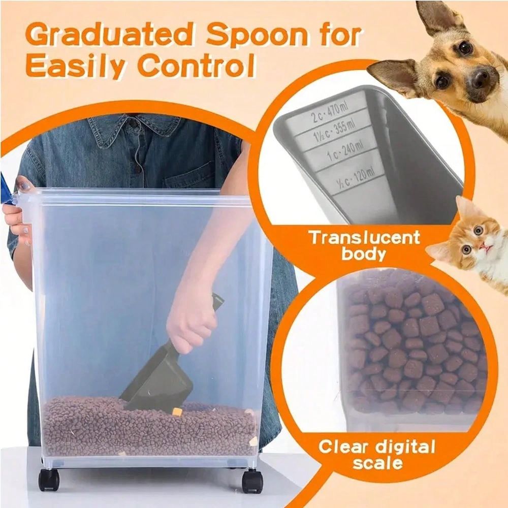 Voedselopslagcontainer, 30 lbs - Food Storage For Dog recensie en prijs