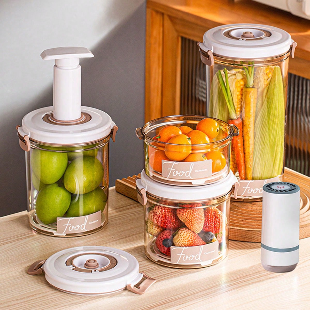 1 keukencontainer voor vacuümv - Food Storage Refrigerator recensie en prijs