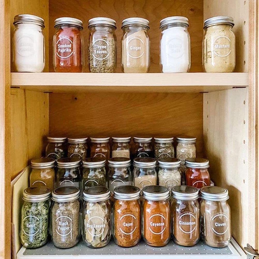 144 stuks/set transparante kru - Food Storage Name recensie en prijs
