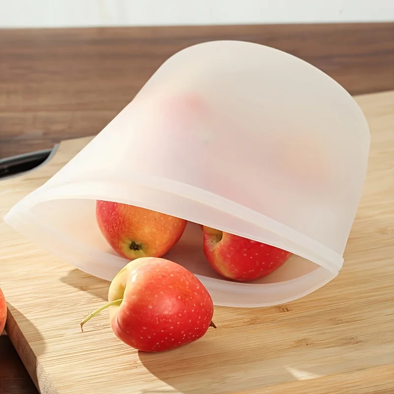 Herbruikbare siliconen opbergz - Food Storage Silicone Bags recensie en prijs