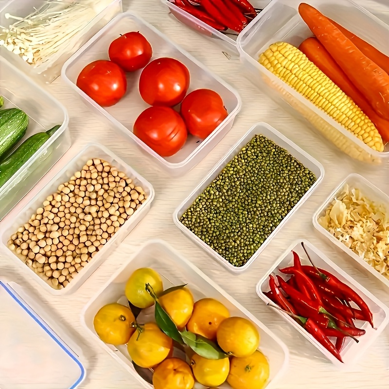 8-delige set inclusief 4 conta - Food Storage Organiser recensie en prijs