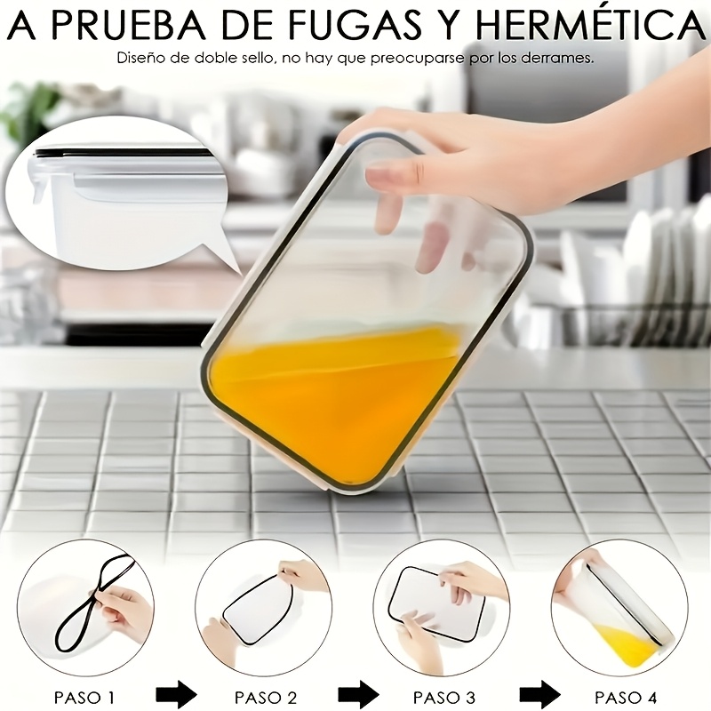 8-delige set inclusief 4 conta - Food Storage Organiser recensie en prijs