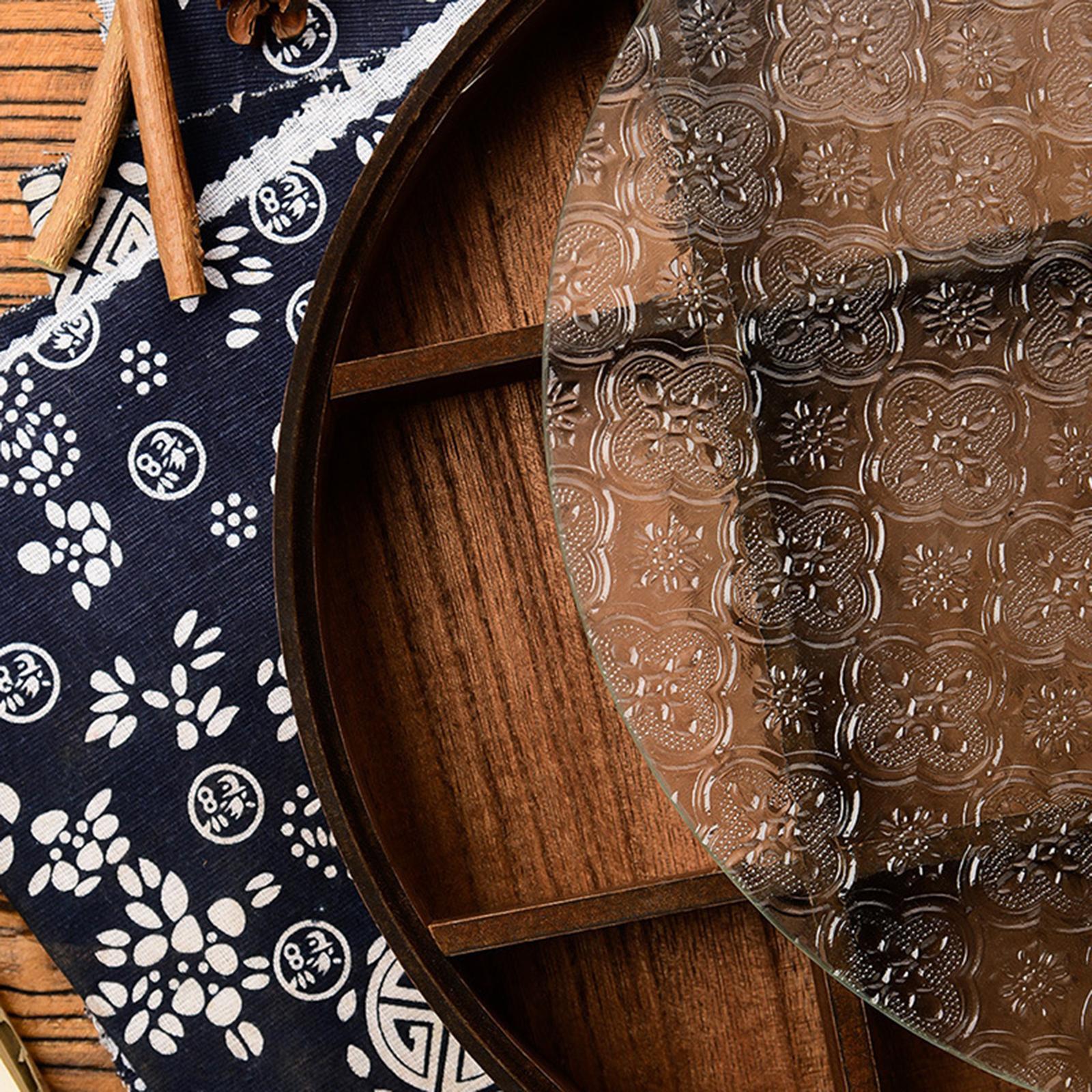 Gescheiden serveerschaal met c - Food Storage Glass Round recensie en prijs
