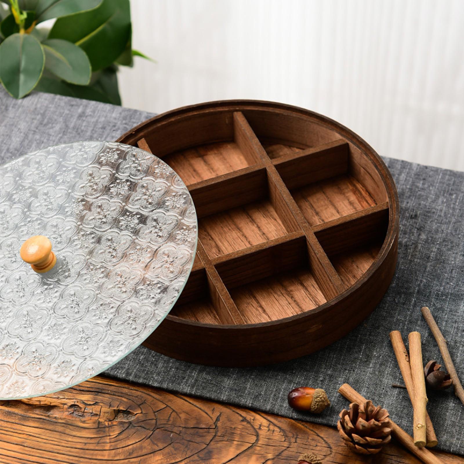 Gescheiden serveerschaal met c - Food Storage Glass Round recensie en prijs