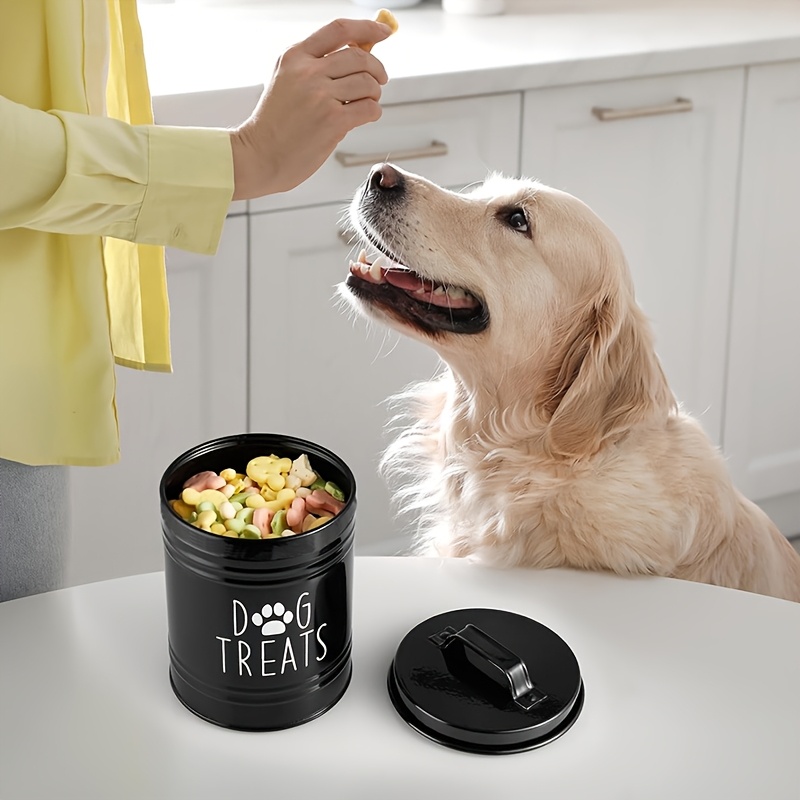 Metalen hondensnoepjescontaine - Food Storage For Dog recensie en prijs