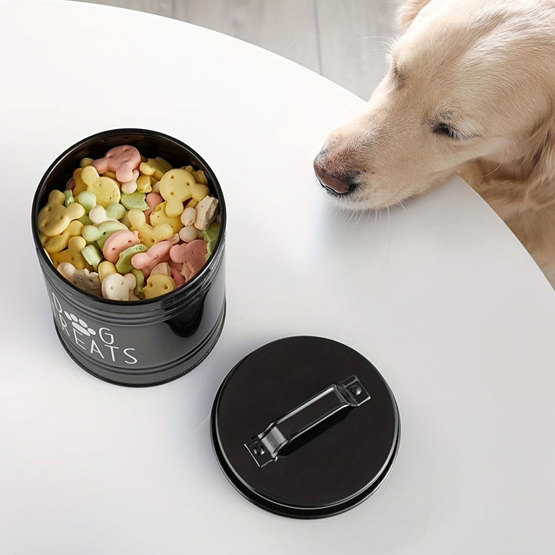 Metalen hondensnoepjescontaine - Food Storage For Dog recensie en prijs