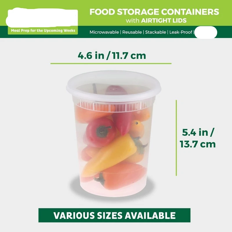 [24 Set] 8Oz-32 Oz Plastic Del - Food Storage Ideas recensie en prijs