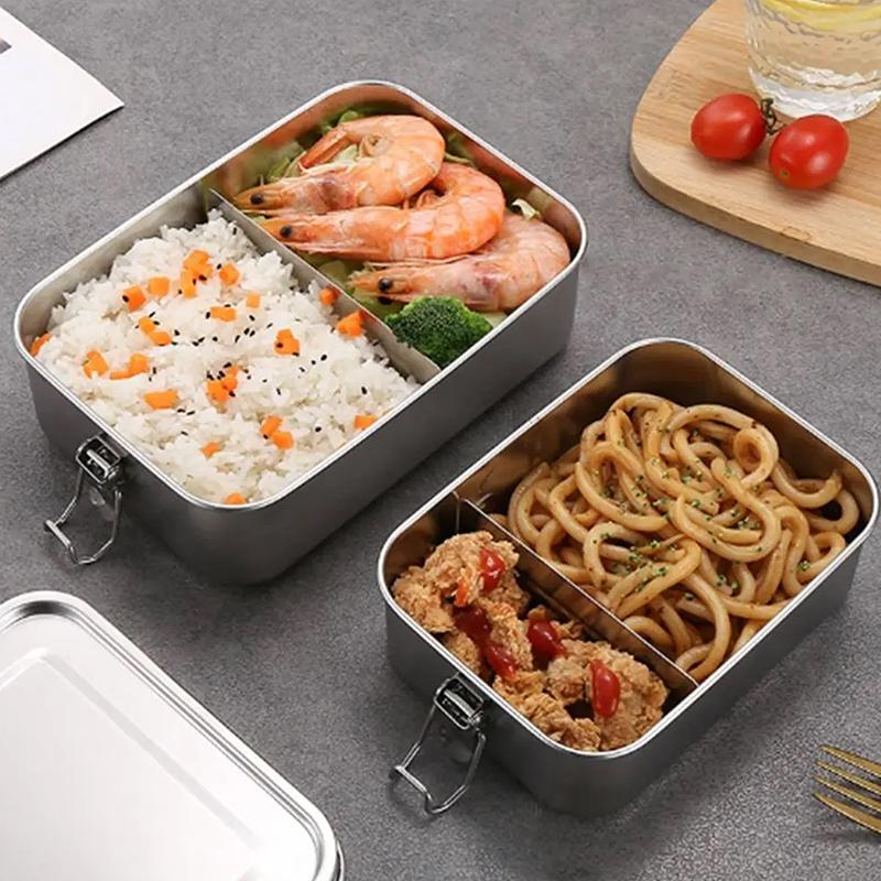 304 roestvrijstalen lunchconta - Food Storage Lock Box recensie en prijs