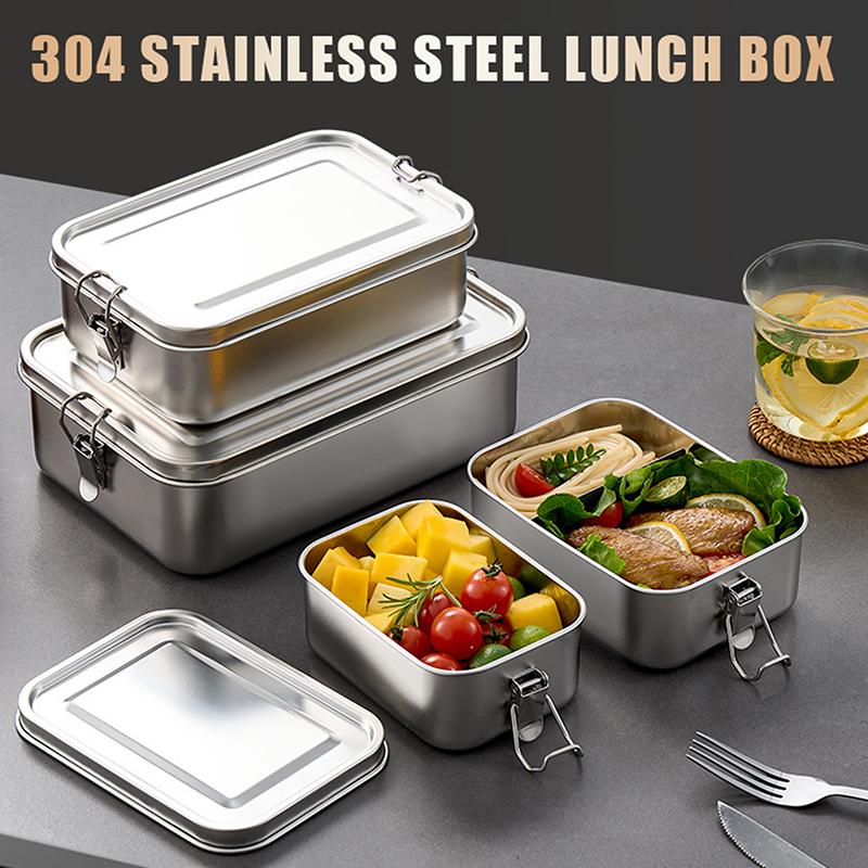 304 roestvrijstalen lunchconta - Food Storage Lock Box recensie en prijs