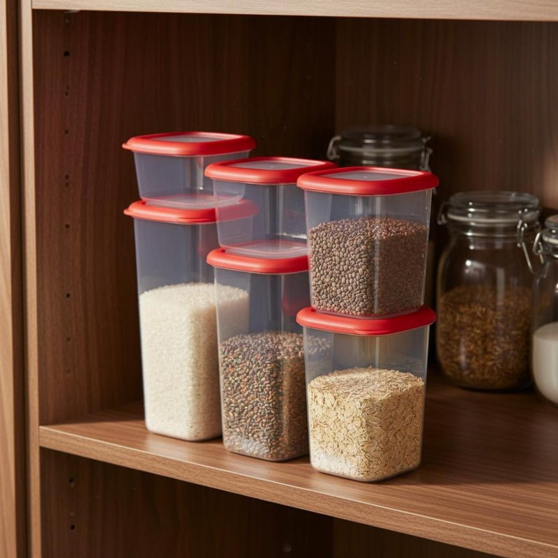 6-delige luchtdichte voedselbe - Food Storage Containers recensie en prijs