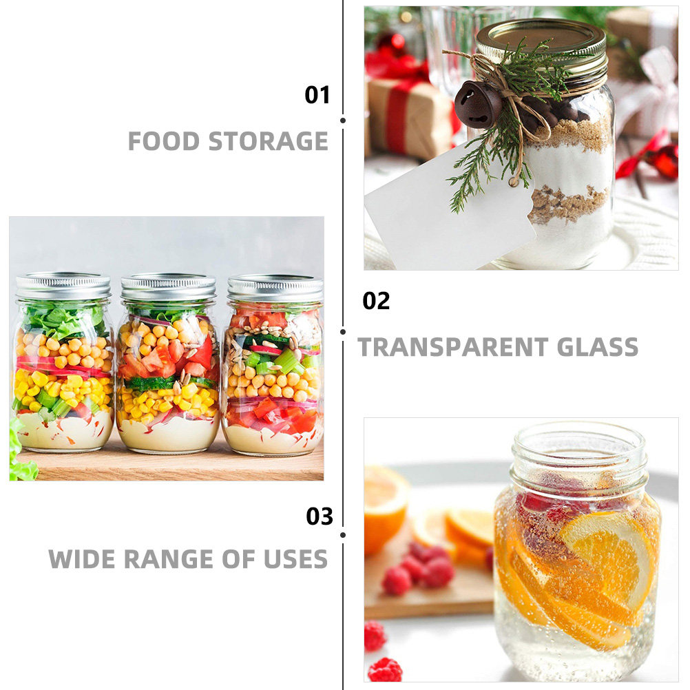 6 stuks transparante ronde gla - Food Storage Lid recensie en prijs