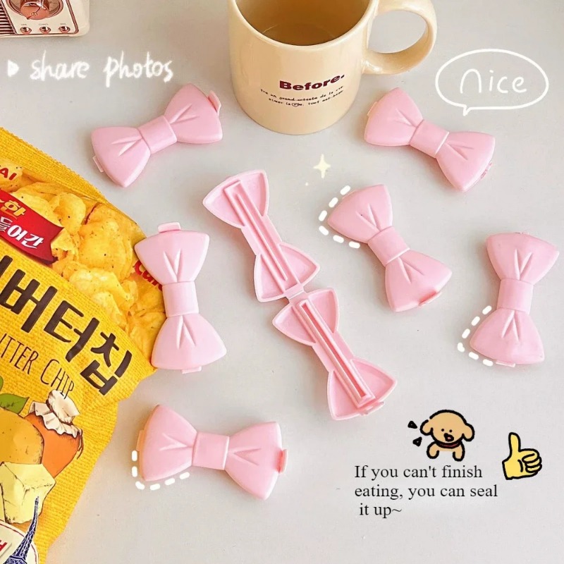 5PCS Kawaii Food Sealing Clip  - Food Storage Bags Reusable recensie en prijs