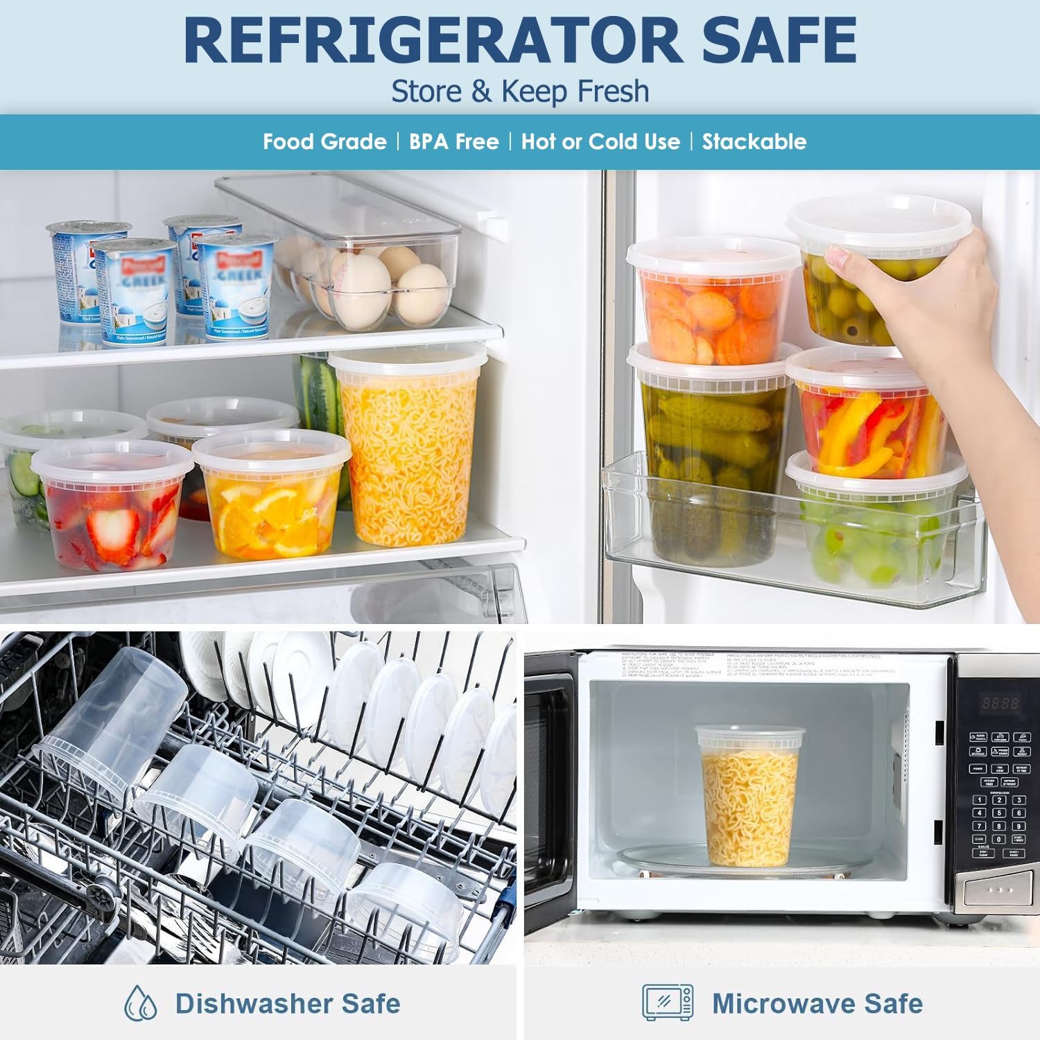 24 stks Deli Voedselopslagcont - Food Storage Ideas recensie en prijs
