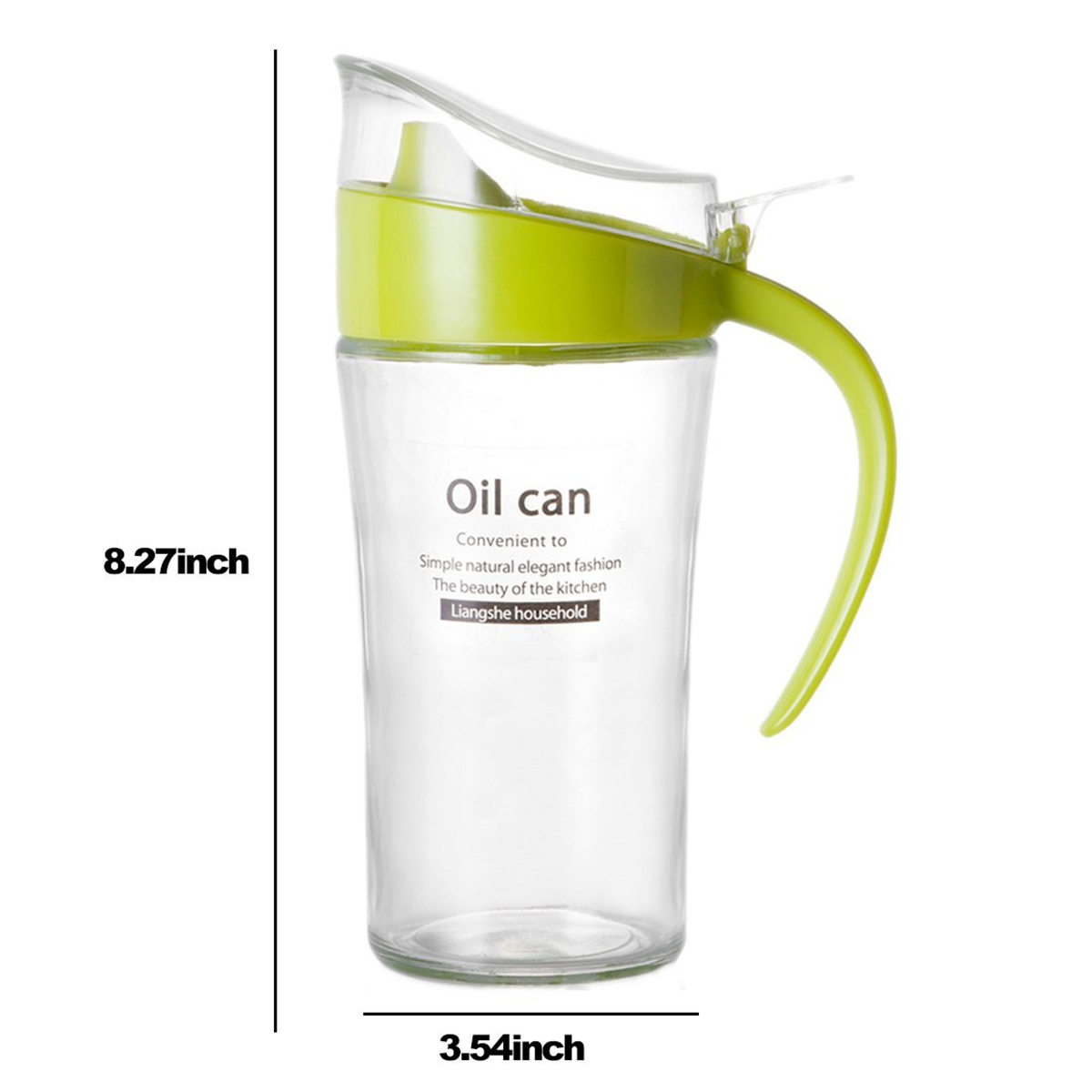 20oz Oliefles Lekvrij, Oliedis - Herb Keeper Container recensie en prijs
