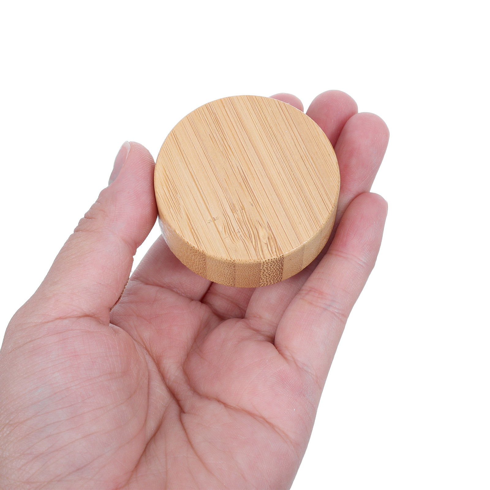 12 Stuks Natuurlijke Bamboe De - Food Storage Jars With Lids recensie en prijs