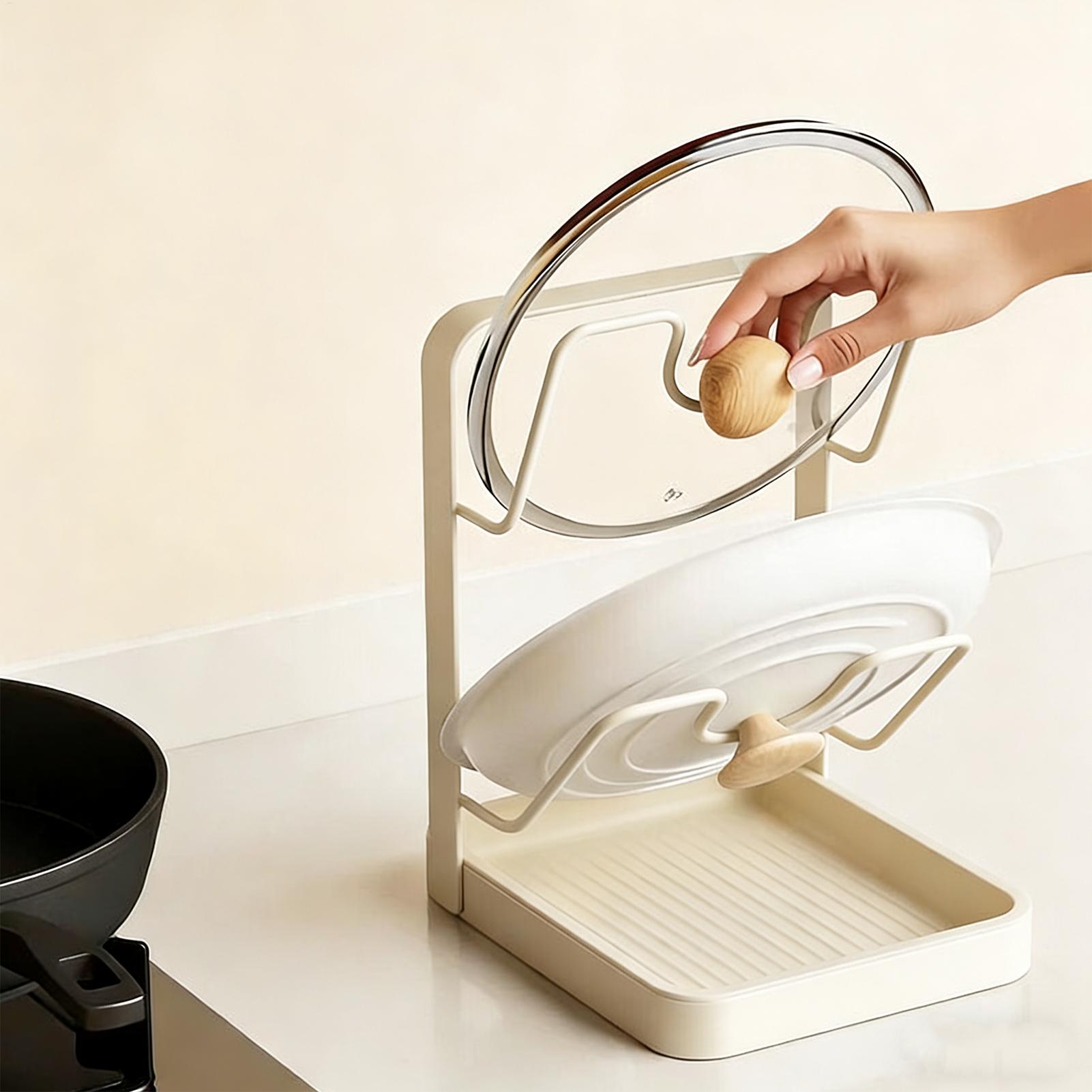 Pot Deksel Organisator Antisli - Food Storage Organiser recensie en prijs