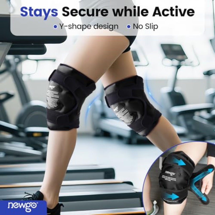IJspak voor knieblessures, her - Cold Pack Ice Gel recensie en prijs