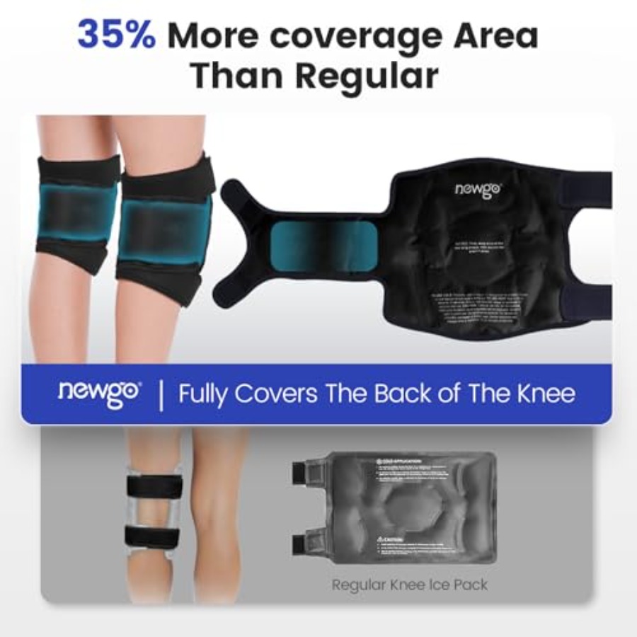 IJspak voor knieblessures, her - Cold Pack Ice Gel recensie en prijs