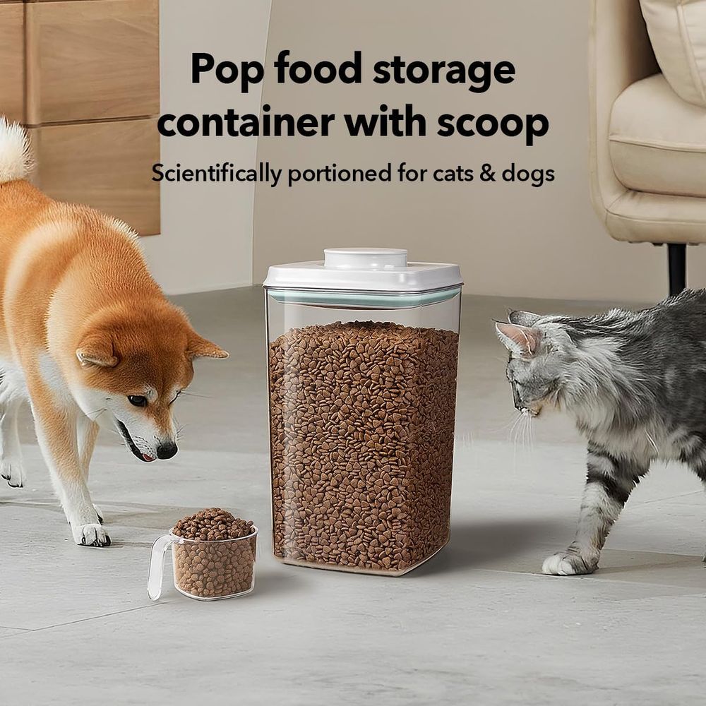 130ml schepje – 4L/4.2qt lucht - Food Storage For Dog recensie en prijs
