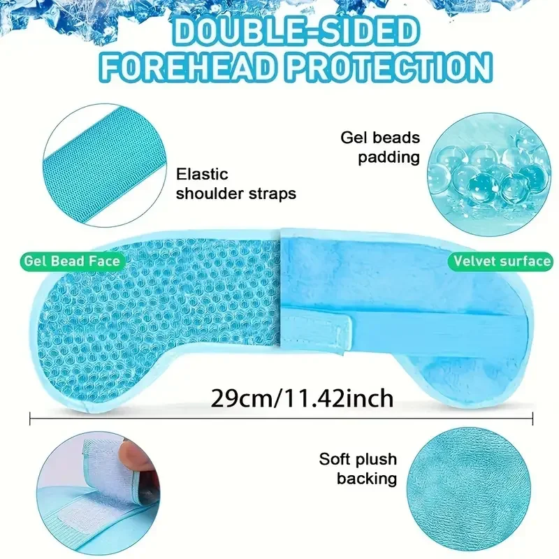 Hot/Cold Gel Bead Migraine Wra - Cold Pack Ice Gel recensie en prijs