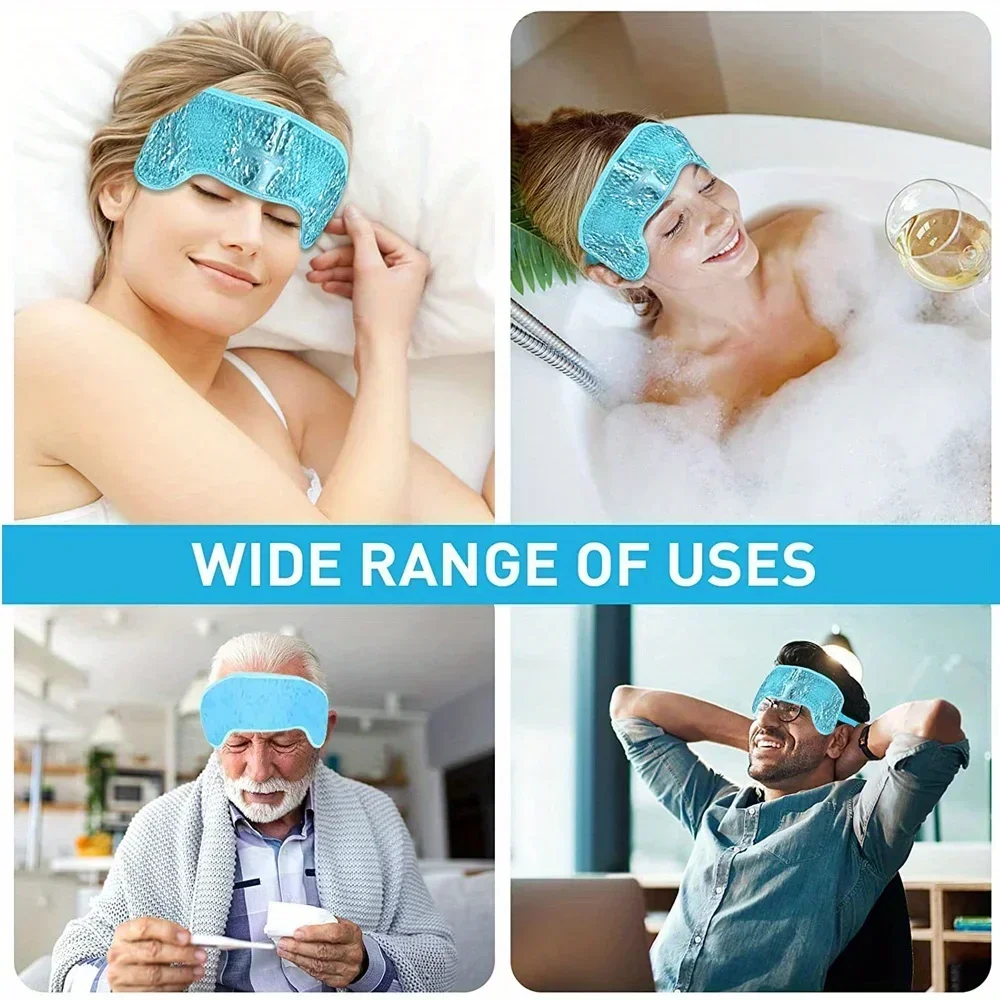 Hot/Cold Gel Bead Migraine Wra - Cold Pack Ice Gel recensie en prijs