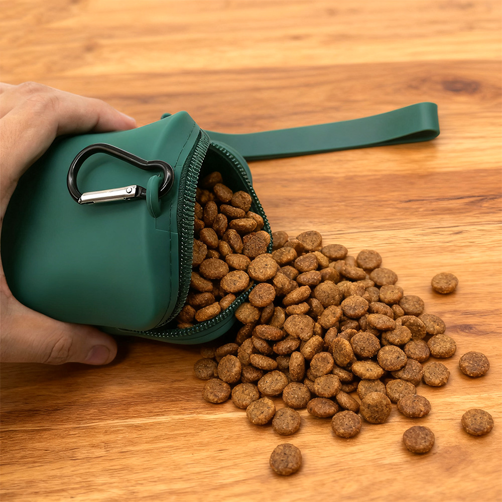 Siliconen hondenvoerzak met mu - Food Storage For Dog recensie en prijs