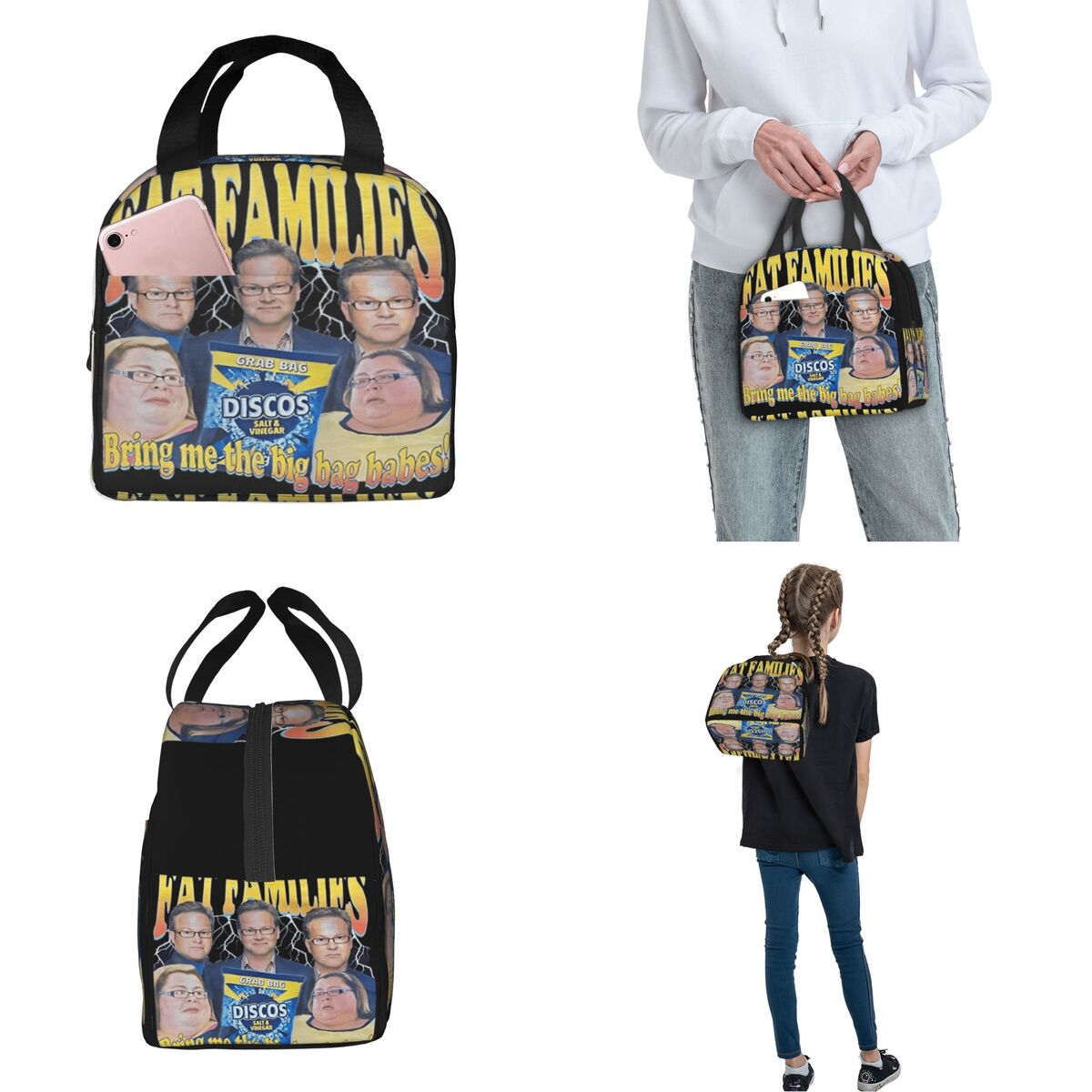 Geïsoleerde lunchbox Fat Famil - Food Storage Uk recensie en prijs