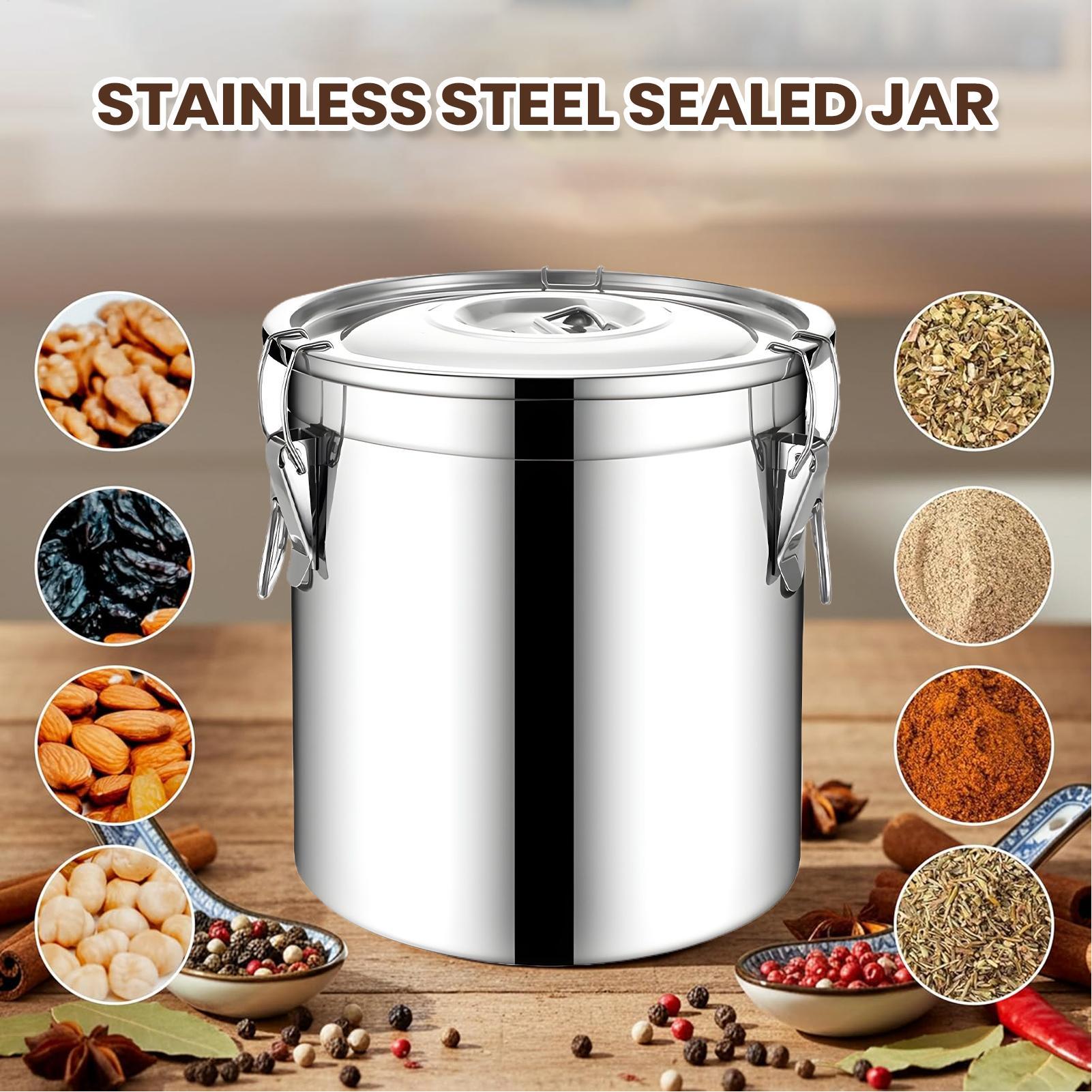 6L RVS luchtdichte pot, luchtd - Food Storage Jars Airtight recensie en prijs
