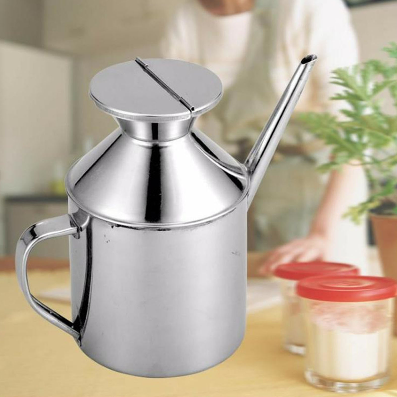 Roestvrijstalen oliekan Multif - Herb Keeper Container recensie en prijs