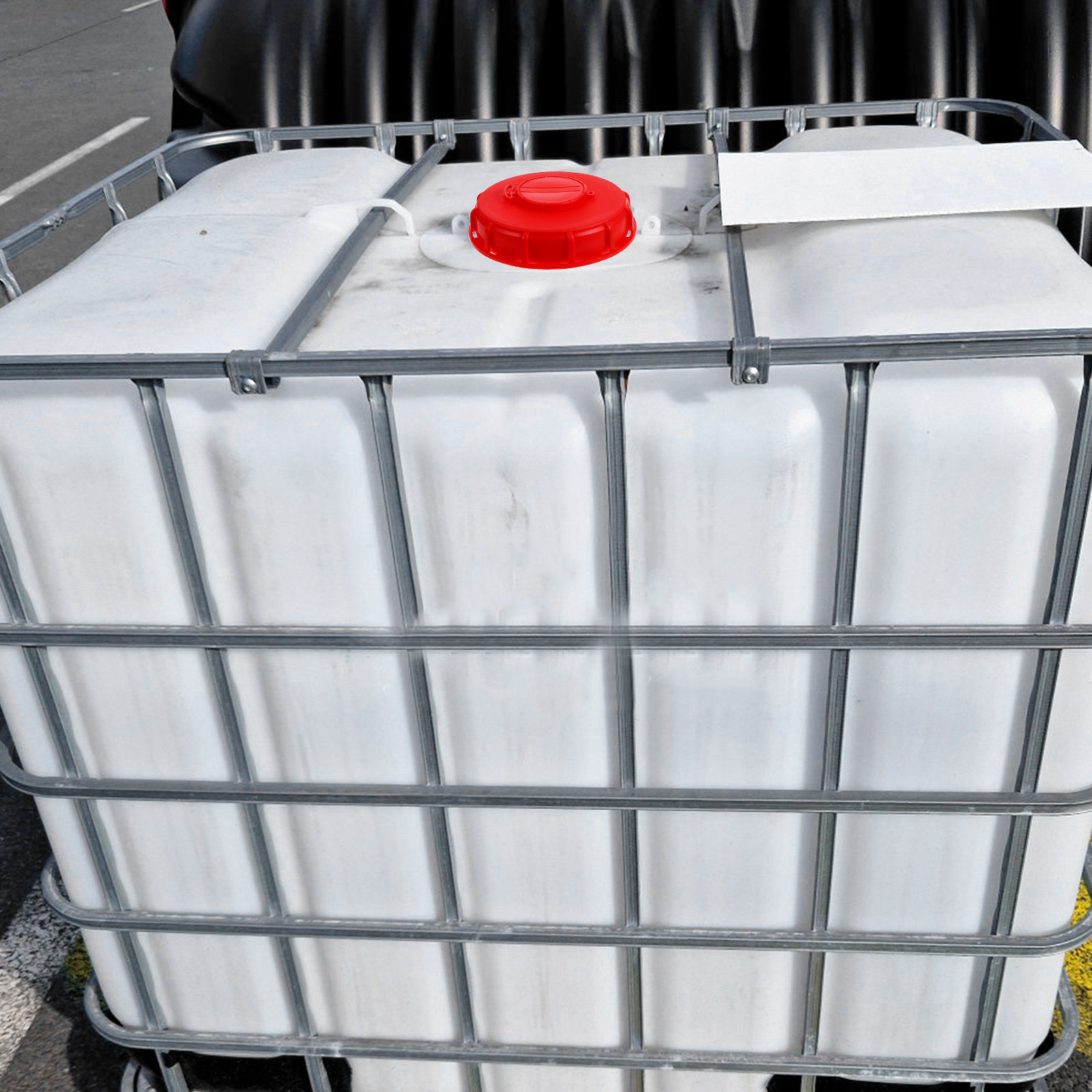 IBC Tote Deksel Rood 16,2cm AB - Food Storage Lid recensie en prijs