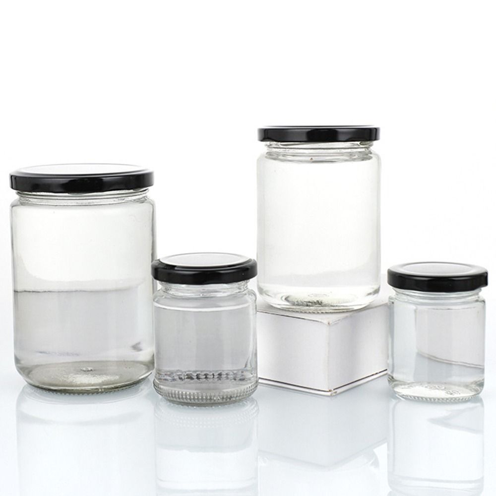 1 Stuks Glazen Potten met Zwar - Food Storage Glass Round recensie en prijs