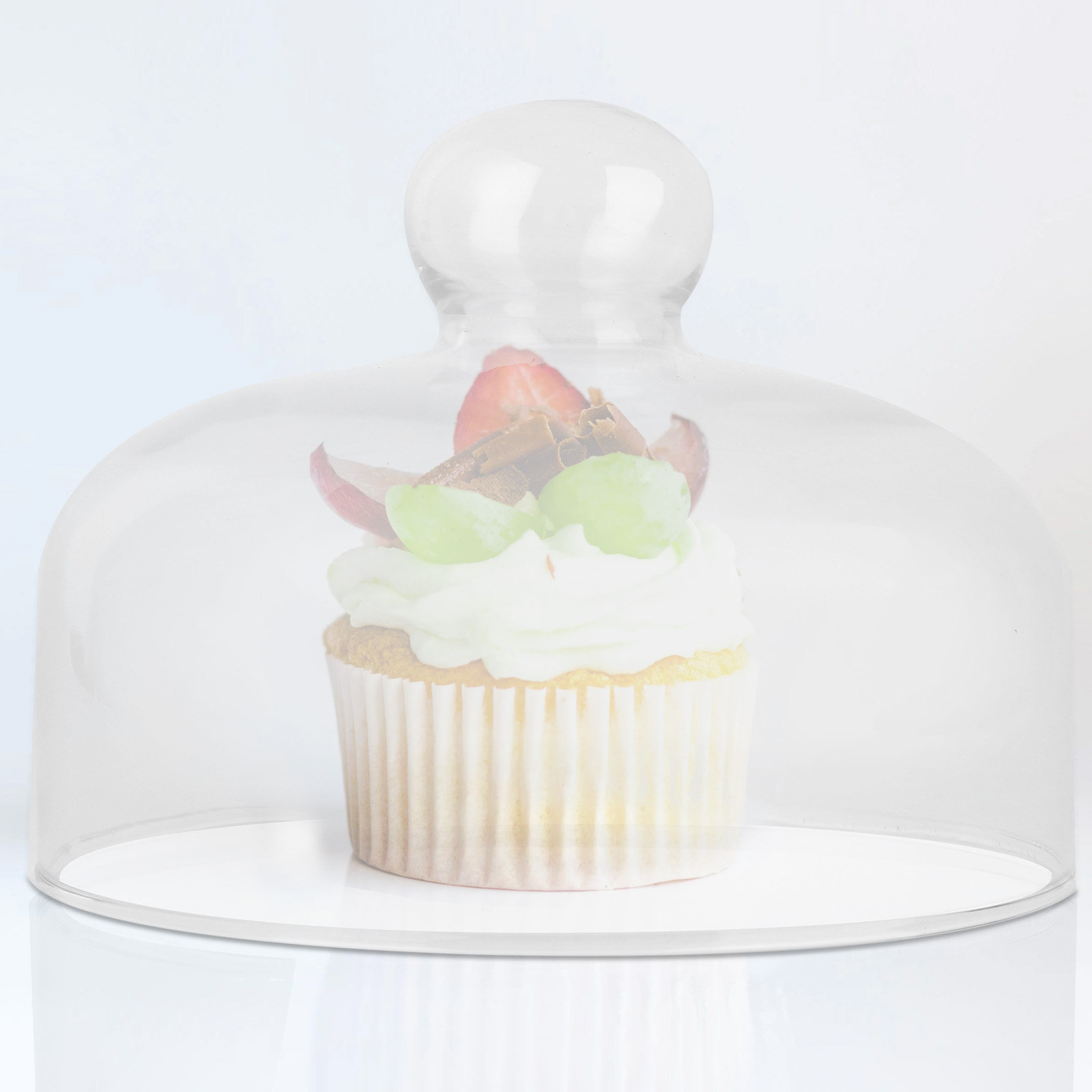 1 stuks glazen taartkoepel met - Food Storage Glass Round recensie en prijs