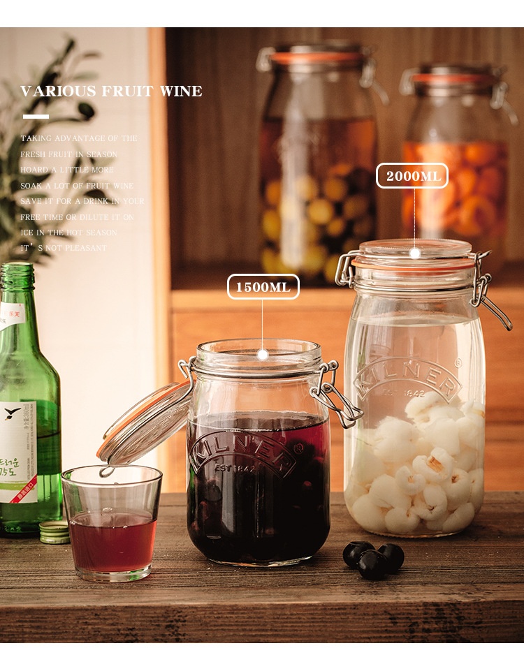 UK Kilner verzegelde pot keuke - Food Storage Uk recensie en prijs