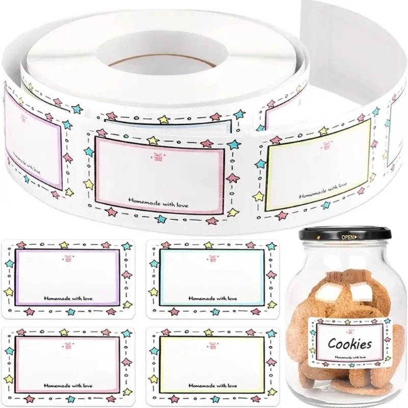 250 stks/rol Lege Keuken Naam  - Food Storage Name recensie en prijs