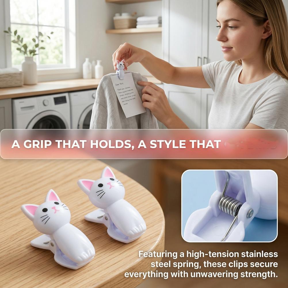 Schattige kattenvormige zakcli - Food Storage Bags Reusable recensie en prijs