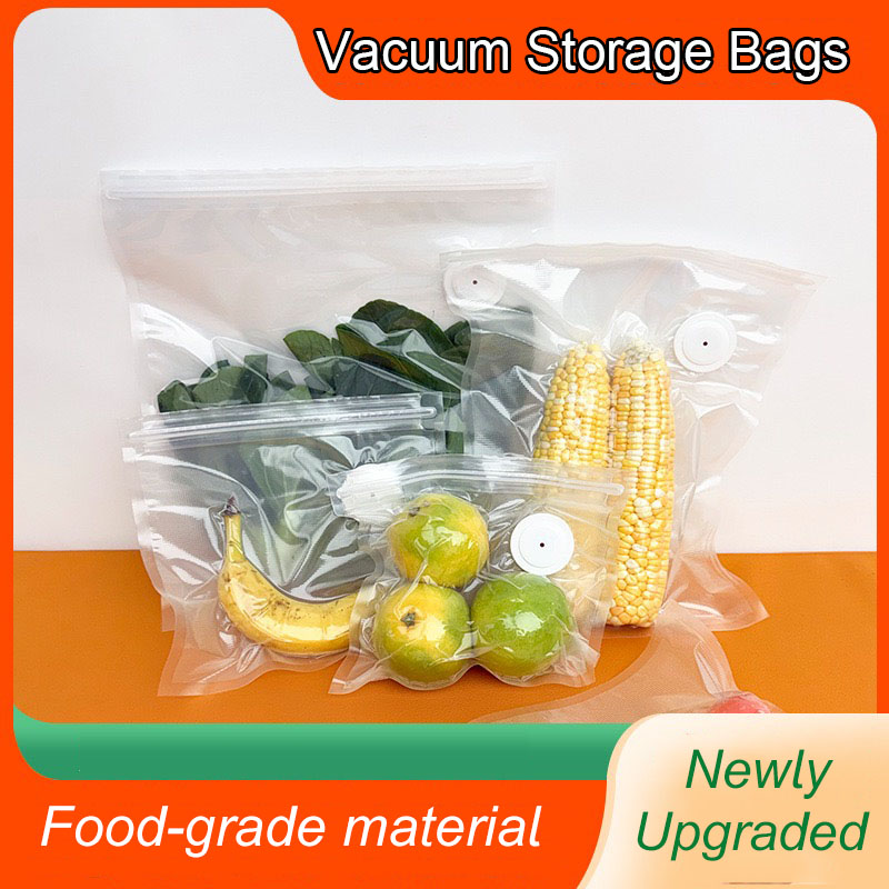 Nieuwe herbruikbare luchtvacuü - Food Storage Bags Reusable recensie en prijs