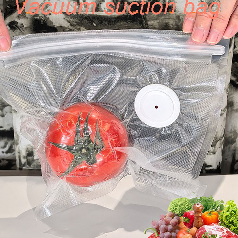 Nieuwe herbruikbare luchtvacuü - Food Storage Bags Reusable recensie en prijs