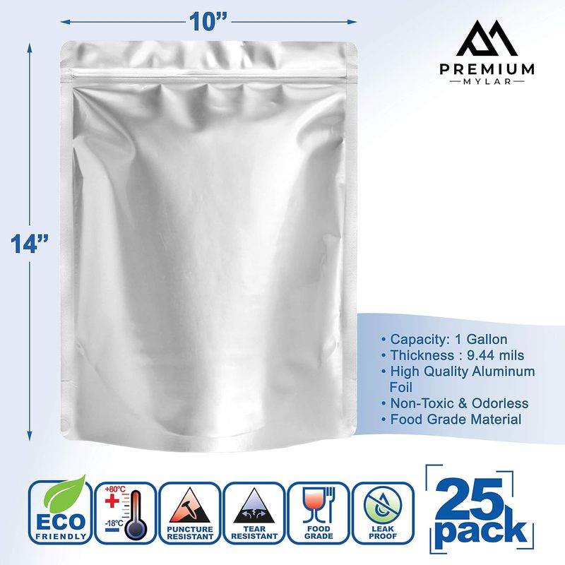 25 Mylar-zakjes - 10