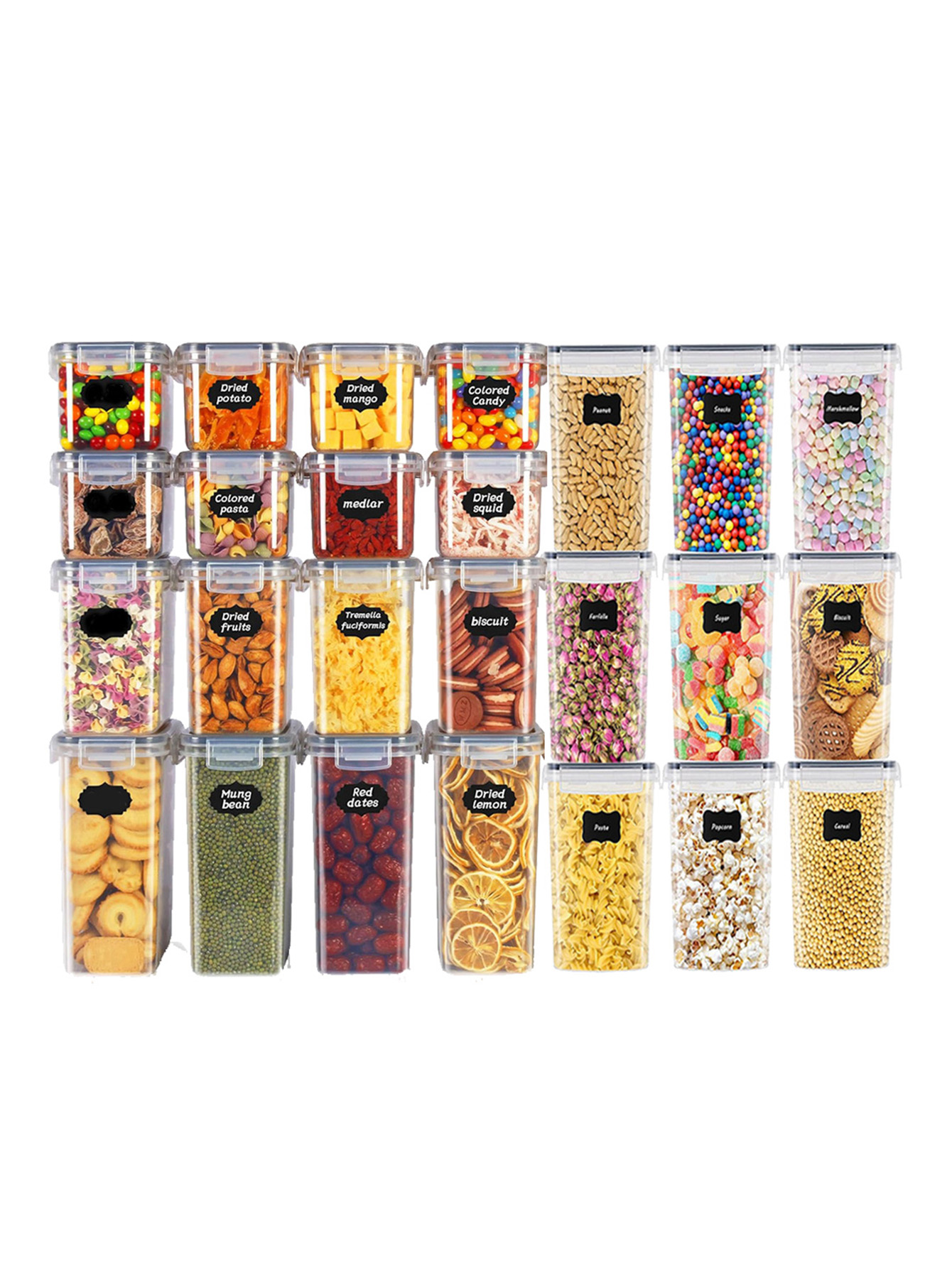 48 stuks, verzegelde voedselbe - Food Storage Ideas recensie en prijs