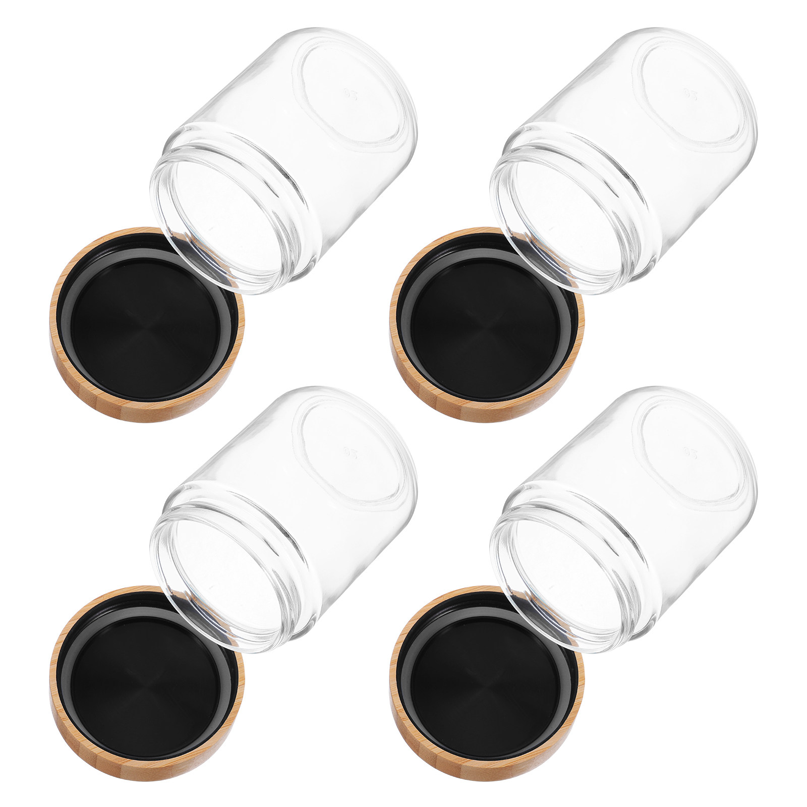 4-delige glazen keukenopslagpo - Food Storage Lid recensie en prijs