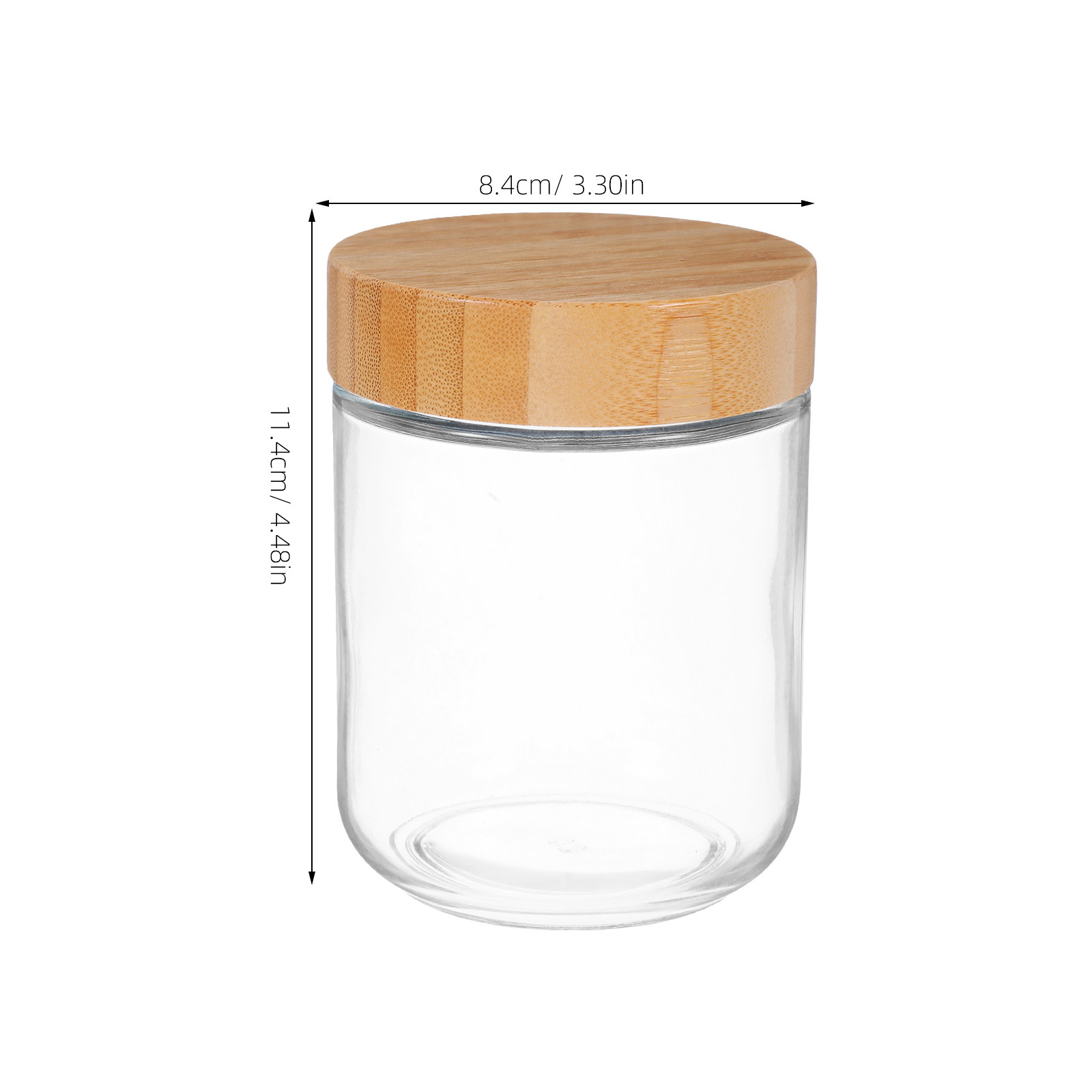 4-delige glazen keukenopslagpo - Food Storage Lid recensie en prijs