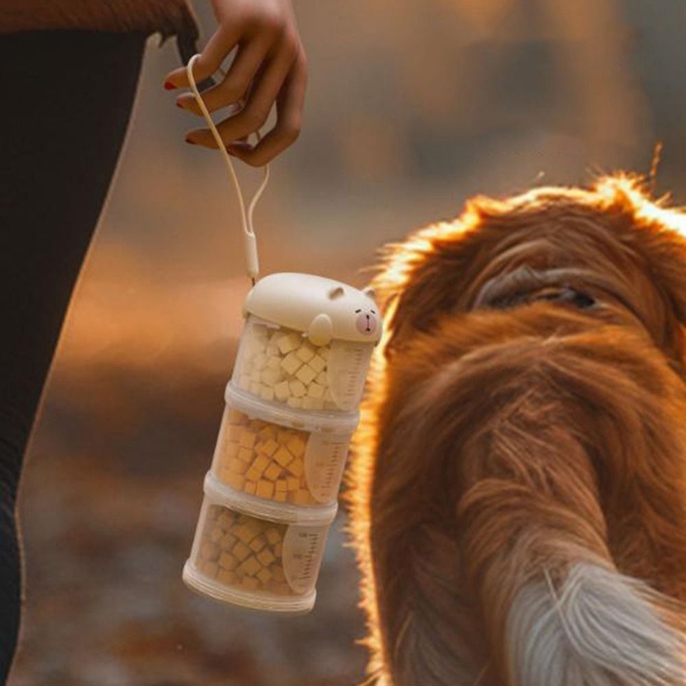 Praktische kunststof meerlaags - Food Storage For Dog recensie en prijs