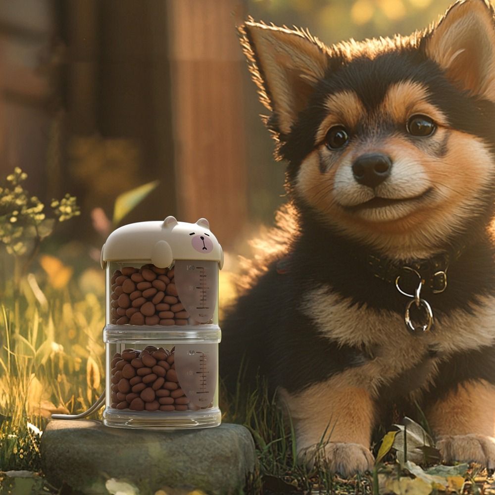 Praktische kunststof meerlaags - Food Storage For Dog recensie en prijs
