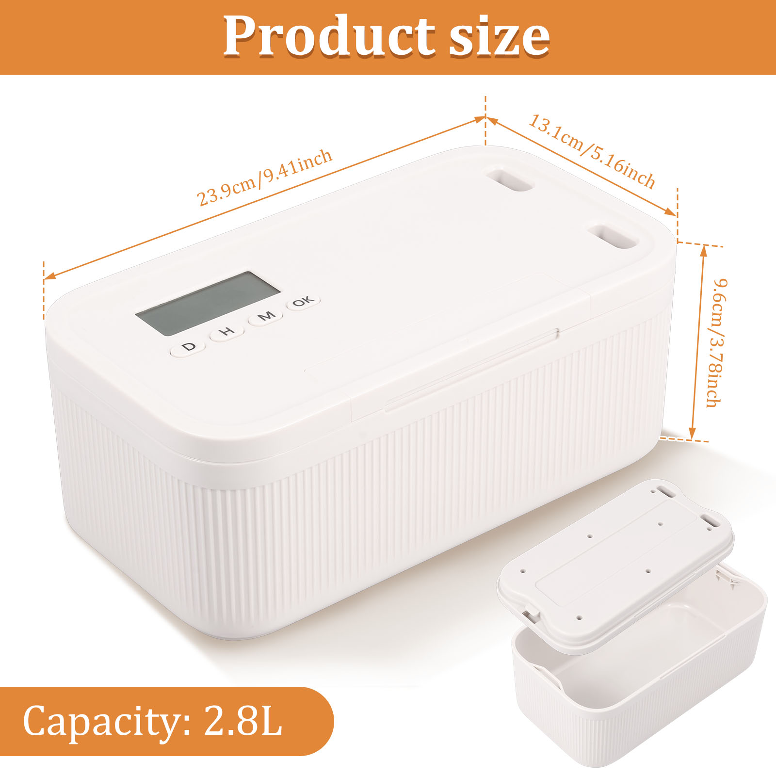 Tijdgestuurde opbergbox met ti - Food Storage Lock Box recensie en prijs