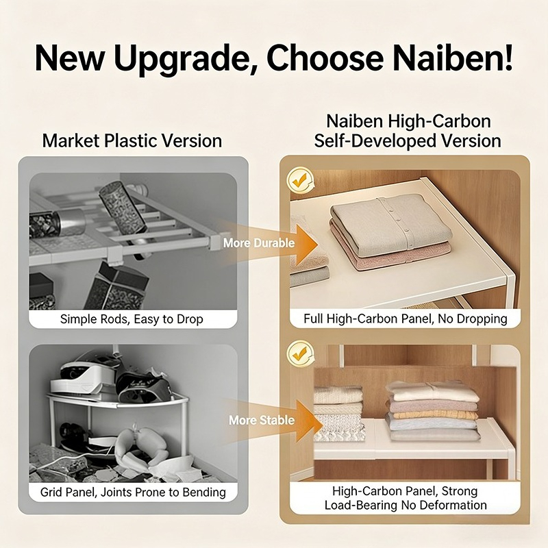 Uitbreidbaar stapelbaar opberg - Food Storage Rack For Kitchen recensie en prijs